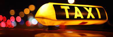 Photo d'un lumineux de taxi