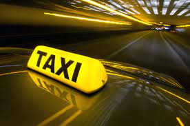 Photo d'un lumineux Taxi