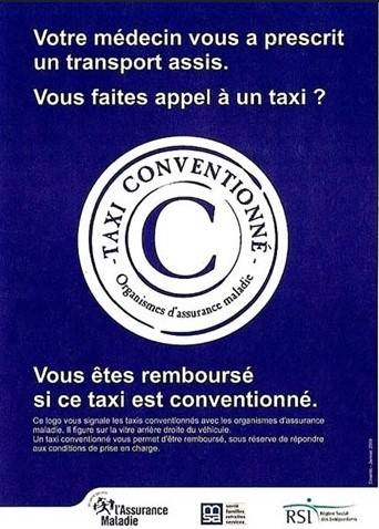 Logo de l'organisme de l'assurance maladie pour le Taxi conventionné